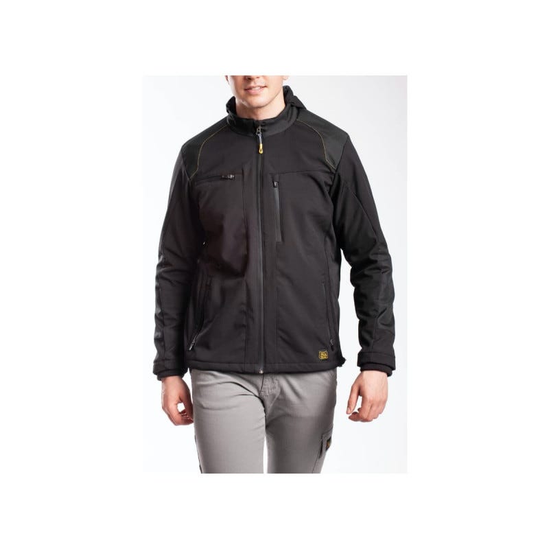 Veste softshell RICA LEWIS - Homme - Taille L - Doublée polaire - Stretch - SHELL 1