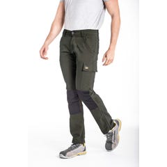 Pantalon de travail multi-poches normé CORJE1 VERT 46 2