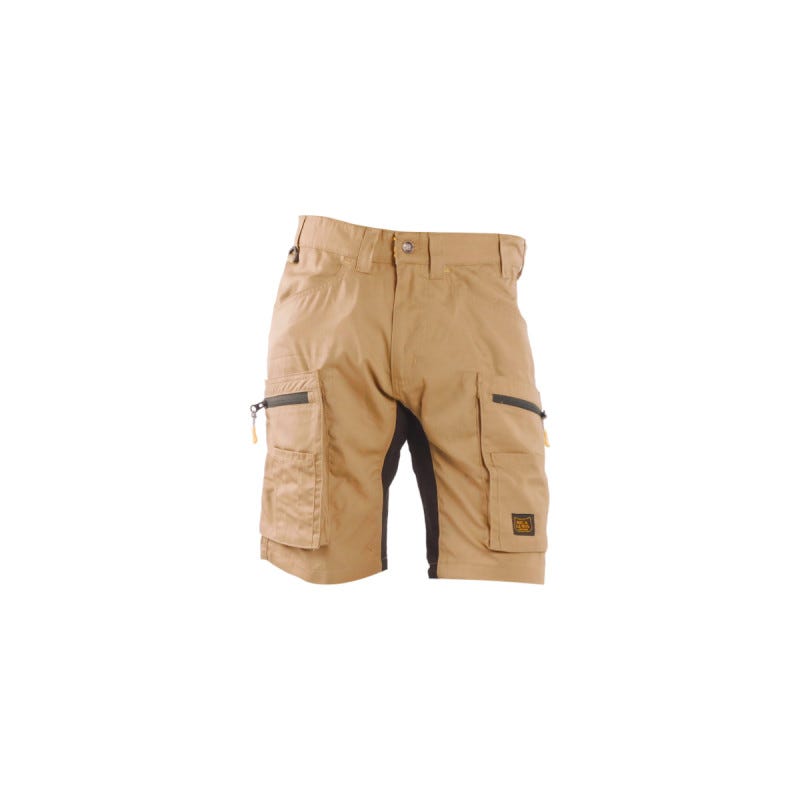 Bermuda normé RICA LEWIS - Homme - Taille 44 - Multi poches - Beige - MOBISHO 0