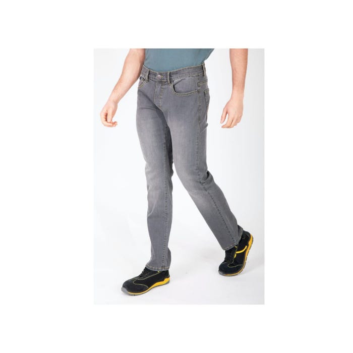 Jeans de travail RICA LEWIS - Homme - Taille 44 - Coupe droite - Coolmax - Stretch - Cooler 3