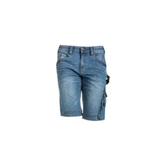 Bermuda RICA LEWIS - Homme - Taille 46 - Multi poches - Fibrelex - Denim stretch - SUNJOBA