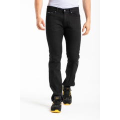 Jeans de travail coton coupe confort noir WORK7 'Rica Lewis' 0