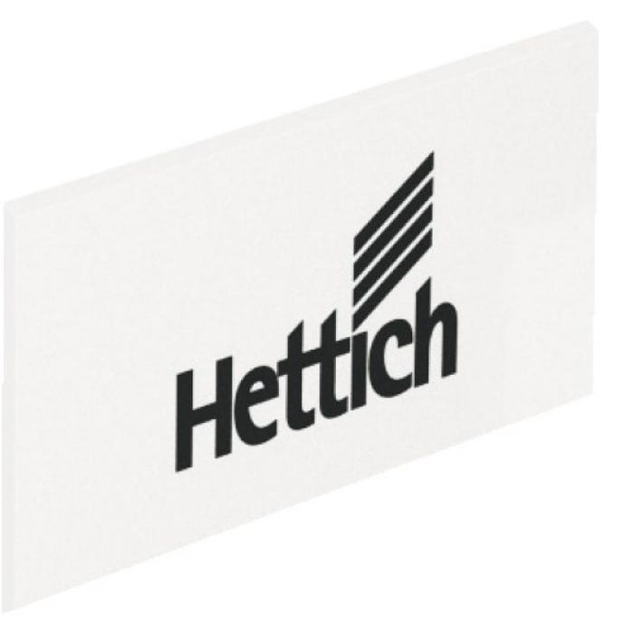 Kit tiroir ArciTech longueur 350 mm hauteur 126 mm coloris blanc livré avec profils attachesfaçade et caches 1