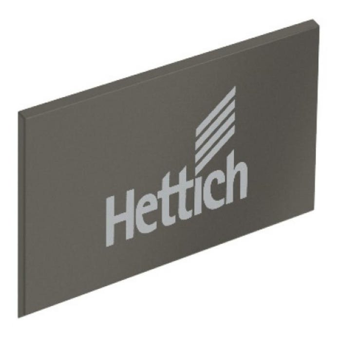 Kit tiroir ArciTech longueur 450 mm hauteur 126mm coloris anthracite livré avec profils attachesfaçade et caches 1