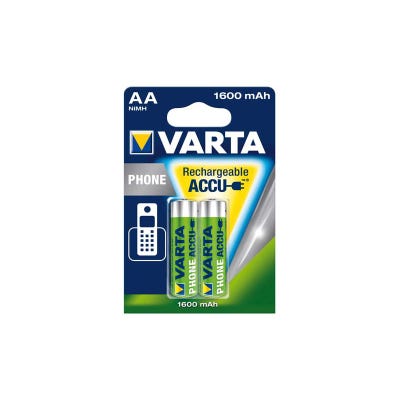 VARTA Pile PhonePower Batterie Recharg.T399, 2er Blister