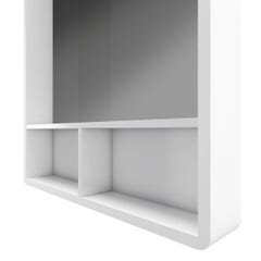 Miroir salle de bain 50x70cm avec étagères - NORDIK HYLLA 4