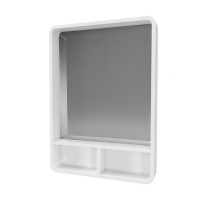 Miroir salle de bain 50x70cm avec étagères - NORDIK HYLLA 8