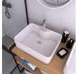 Vasque à poser rectangle en céramique - 48x37x13.5cm - RECTANGULAR