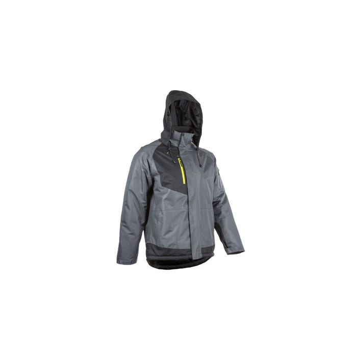 YUZU Parka anthracite/noir, Polyester Ripstop + Polaire 300g/m² - COVERGUARD - Taille 2XL 2