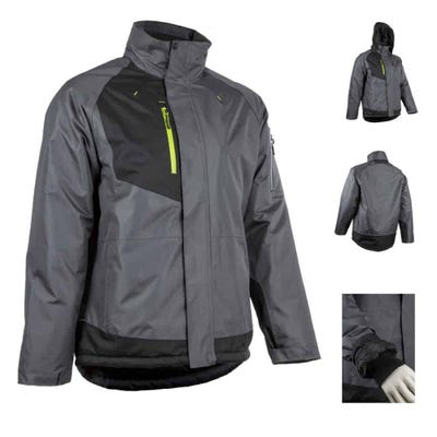 YUZU Parka anthracite/noir, Polyester Ripstop + Polaire 300g/m² - COVERGUARD - Taille S 4