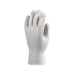 Lot de 12 paires de gants hiver coton gris enduit latex gris - Coverguard - Taille L-9