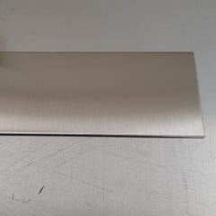 Fond de Hotte / Crédence Inox Brossé H 45 cm x L 120 cm de 1,2 mm 1