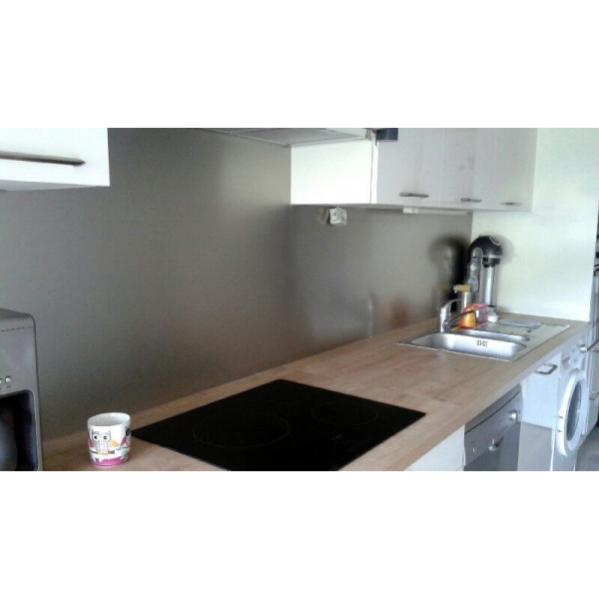 Fond De Hotte/crédence Aluminium Anodisé Brossé H 55 Cm X L 80 Cm