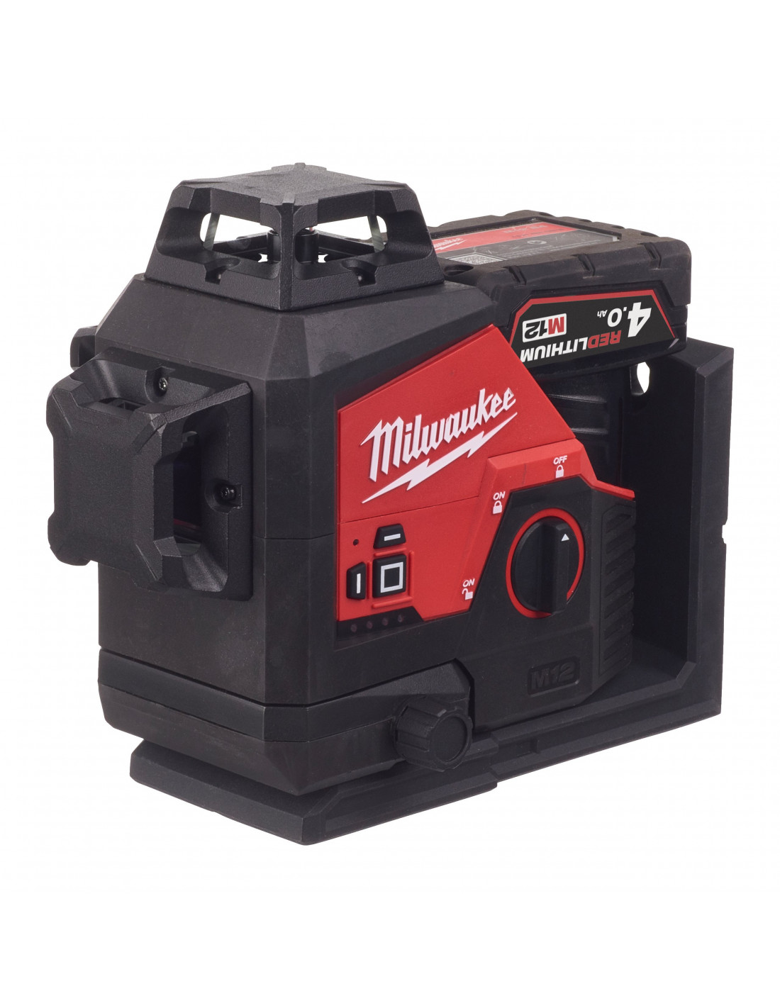 Laser 3 Lignes Vert Avec Applomb 12v 4ah M12 3pl-401c | 4933478102 - Milwaukee