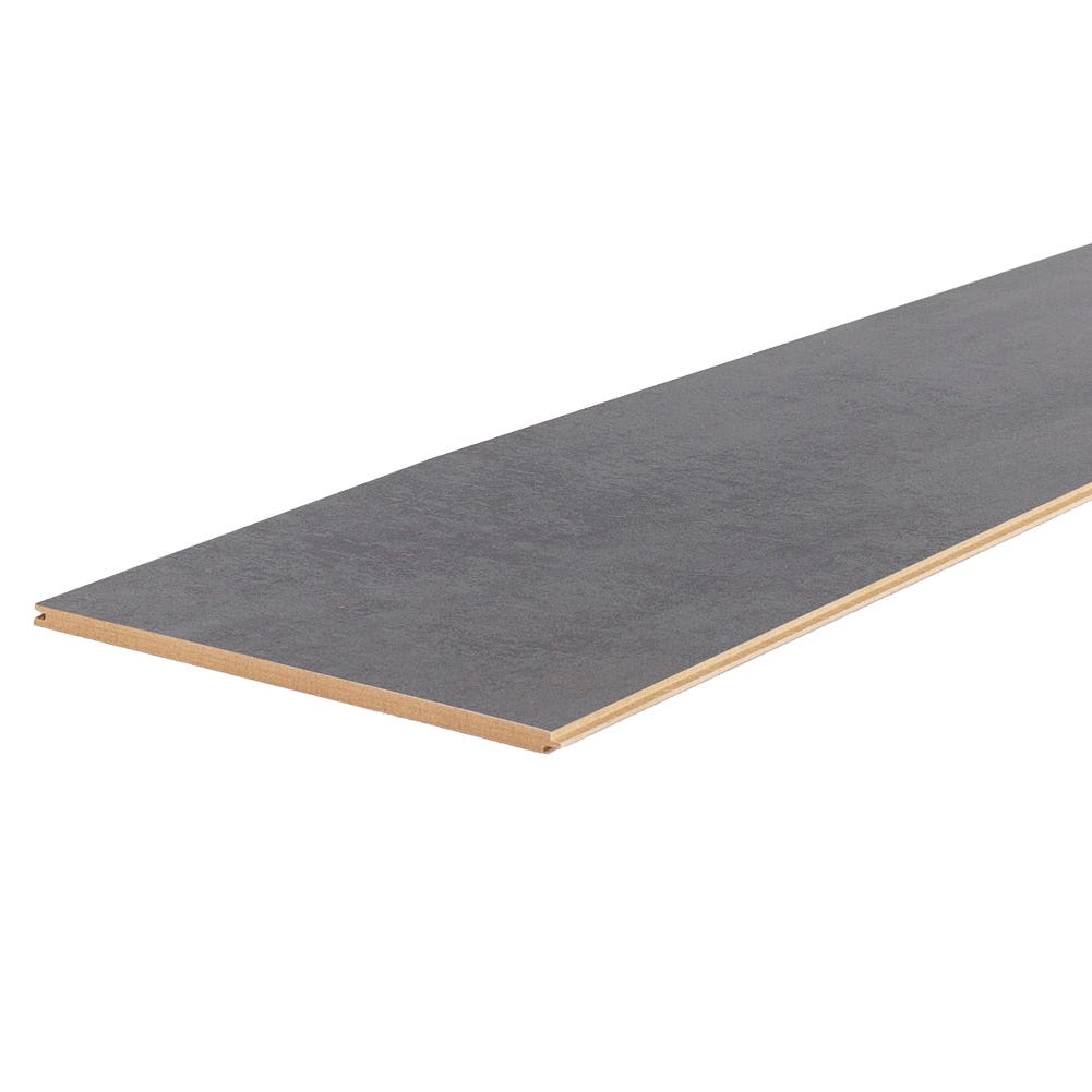 Lot de 3 planches palier rénovation d'escalier stratifié dark grey 2050 x 225 x 8 mm . - PEFC 70% 1