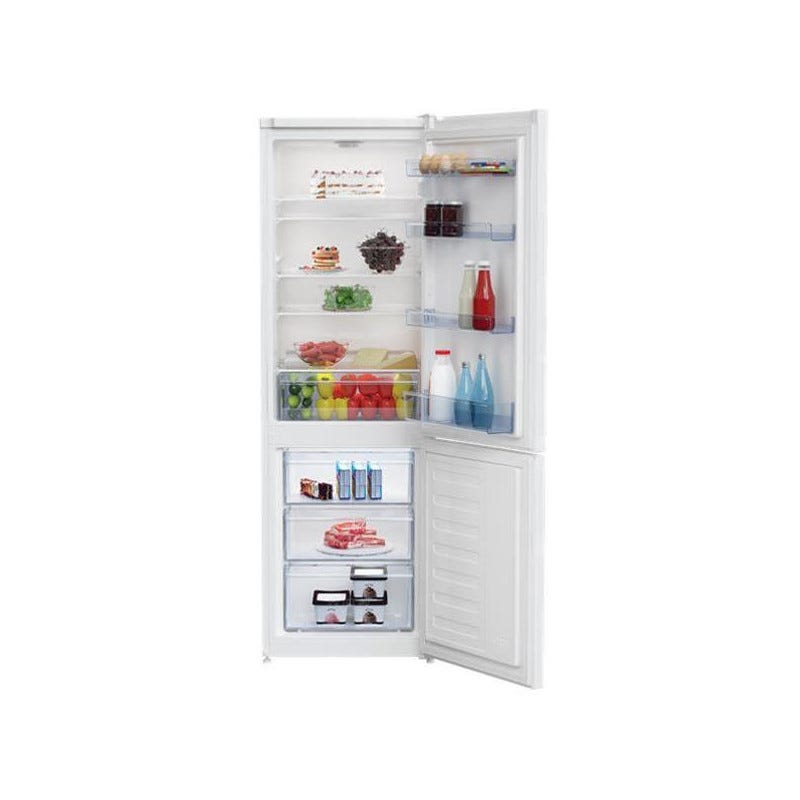 Réfrigérateur | Pose libre | Combiné | Volume total (litres) : 262 litr BEKO - RCSA270K40WN 0