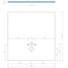 Pack WC bâti support GOHE Rapid SL Projet + Panneaux d'habillage de bâti-supports WEDI I-Board + plaque 4