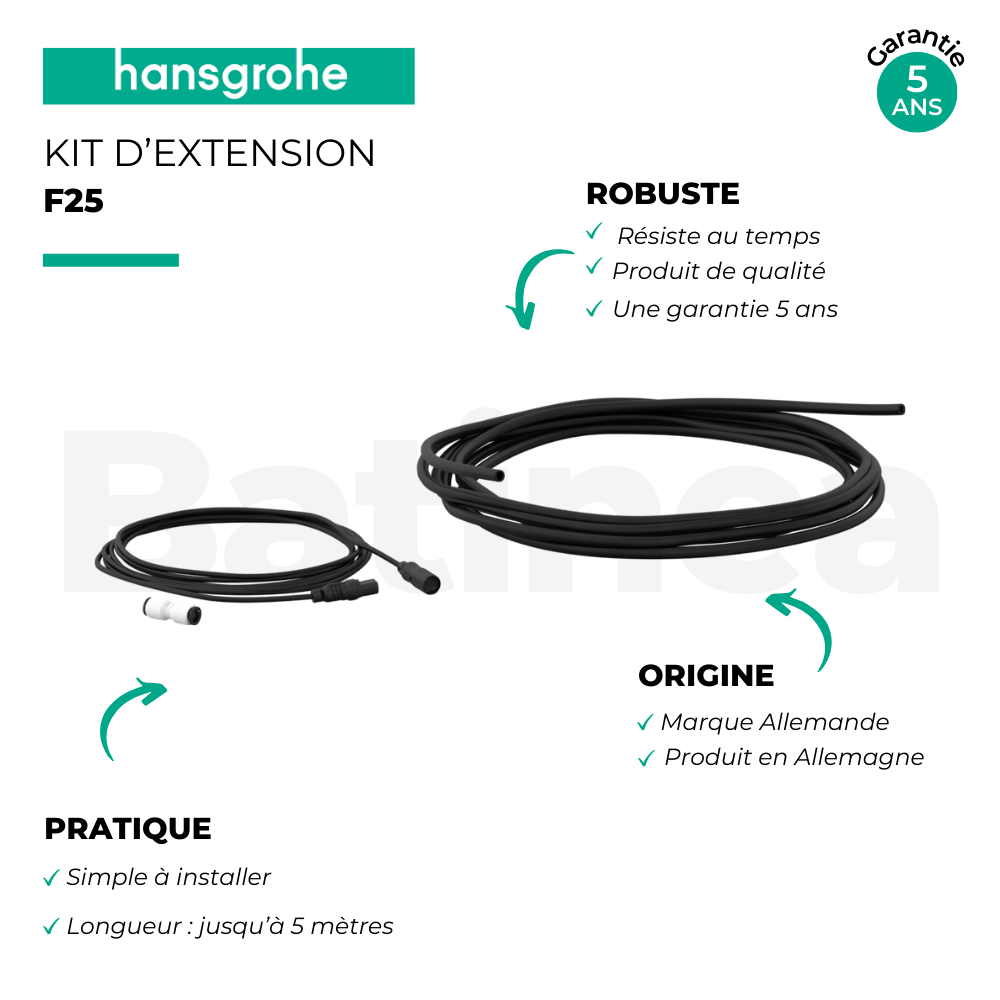 Kit d'extension HANSGROHE F25 1