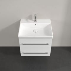 Meuble sous-lavabo Villeroy & Boch Avento A88900, 2 tiroirs, largeur 580mm, Coloris: Blanc Cristal 3