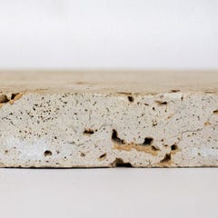 Dessus de mur en travertin - 61 cm x 33 cm x 3 cm (vendu à la pièce) - Ligerio 3