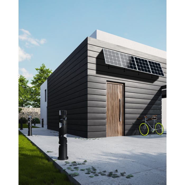 Lot 600W kit panneaux solaires Floral Beem Energy 1 kit principal + 1 kits extension - installation au mur 1