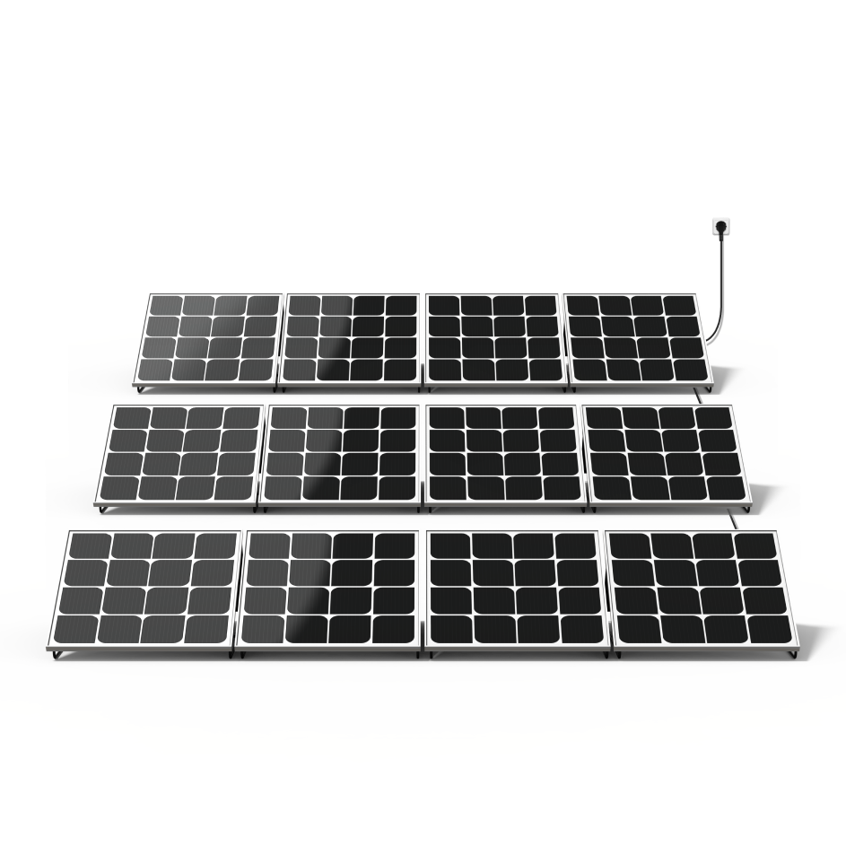 Lot 900W Kit panneaux solaires Floral Beem Energy 1 kit principal + 2 kits extension - installation au sol 0