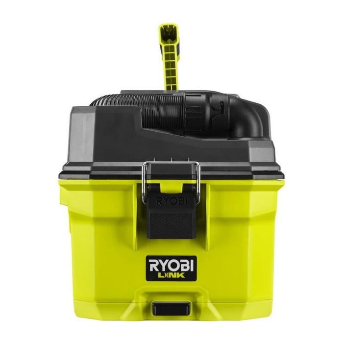 Aspirateur d'atelier RYOBI RV1811-0 18V - 1500l/min - collecteur 11 L - filtre HEPA H12 - Adaptateur, suceur plat et buse entonn 2