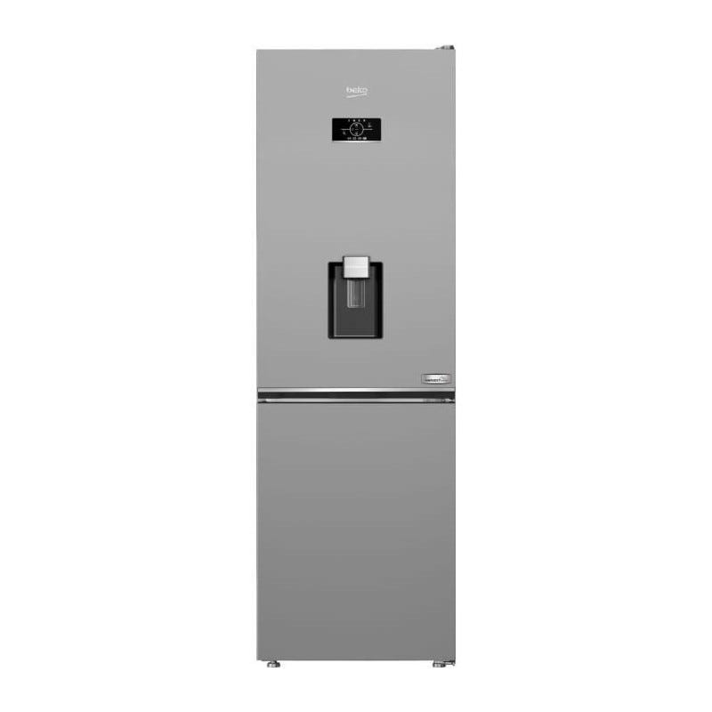 Réfrigérateur congélateur bas BEKO B3RCNE364HDS - 316 L (210+106) - gris acier 0
