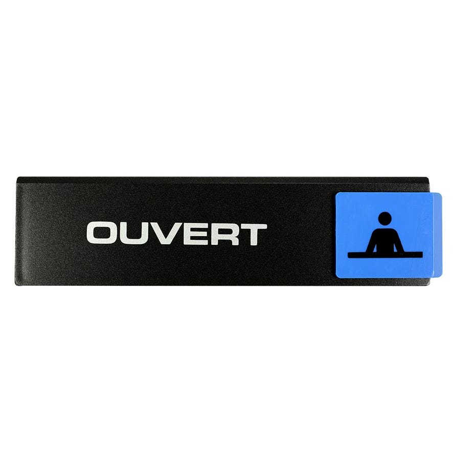 Plaquette de porte Ouvert - Europe design 175x45mm - 4260532 0