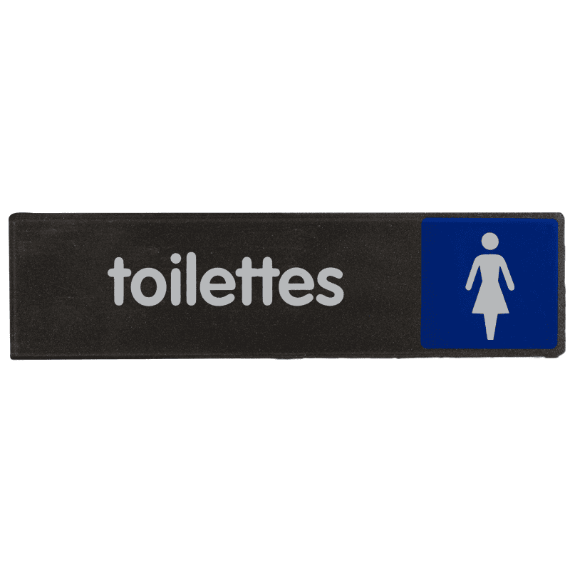 Plaquette de porte Toilettes femmes - Access 170x45mm - 4037585 0