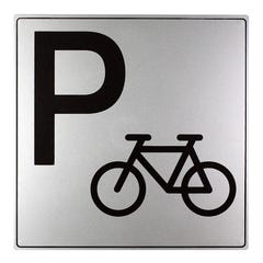 Plaquette Parking à vélos - Iso 7001 200x200mm - 4380292 0