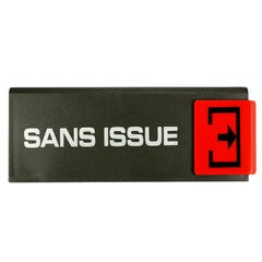 Plaquette de porte Sans issue - Europe design 175x45mm - 4260655 0