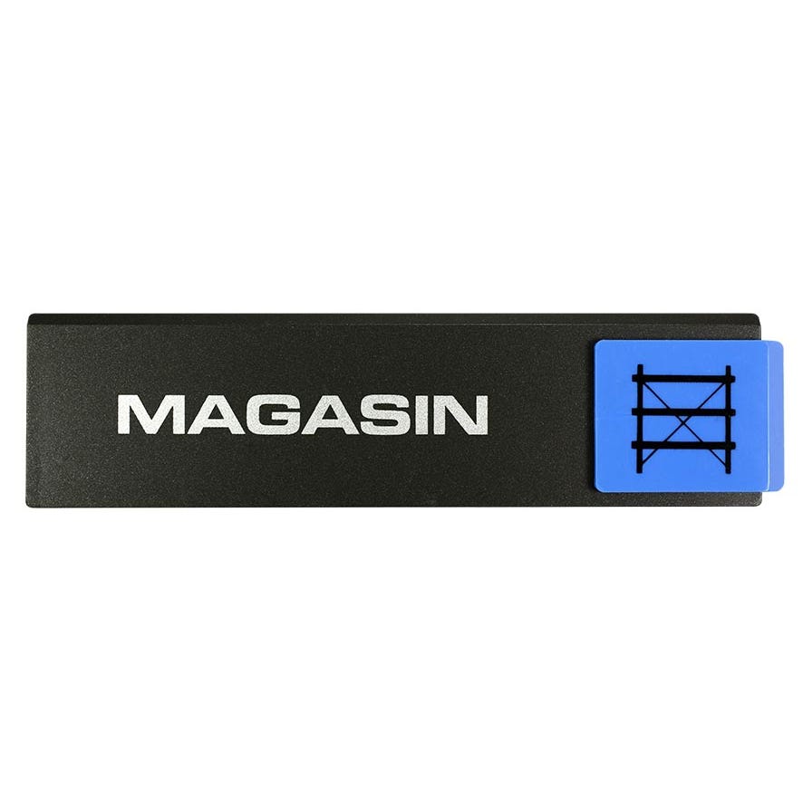 Plaquette de porte Magasin - Europe design 175x45mm - 4260518 0
