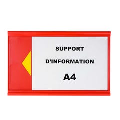 Panneau d'Information A4 Rouge - 2000307 0