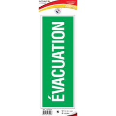 Panneau Evacuation - Vinyle adhésif 330x120mm - 4230283 0