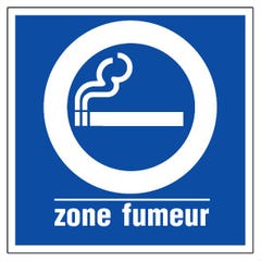 Panneau Zone fumeur - Rigide 200x200mm - 4220185 0