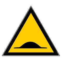 Panneau Attention ralentisseur - Rigide Triangle 300mm - 4200200 0