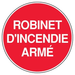 Panneau Robinet incendie armé - Rigide Ø80mm - 4020372 0