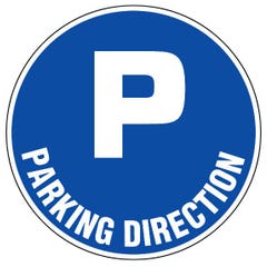 Panneau Parking direction - Rigide Ø300mm - 4061269 0
