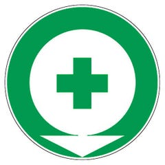 Panneau Pharmacie (croix verte) - Rigide Ø300mm - 4060743 0