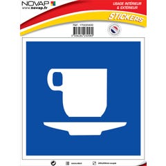 Panneau Café - Vinyle adhésif 200x200mm - 4230580 0