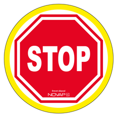 Panneau stop - haute visibilité - Ø 300mm - 4090184 0