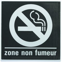 Plaque de porte Zone non fumeur - Europe design 200x200mm - 4280264 0