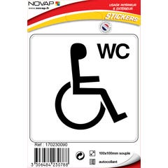 Stickers adhésif - WC handicapés - 4230788 0
