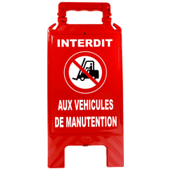 Chevalet Interdit aux véhicules de manutention - 4291093 1
