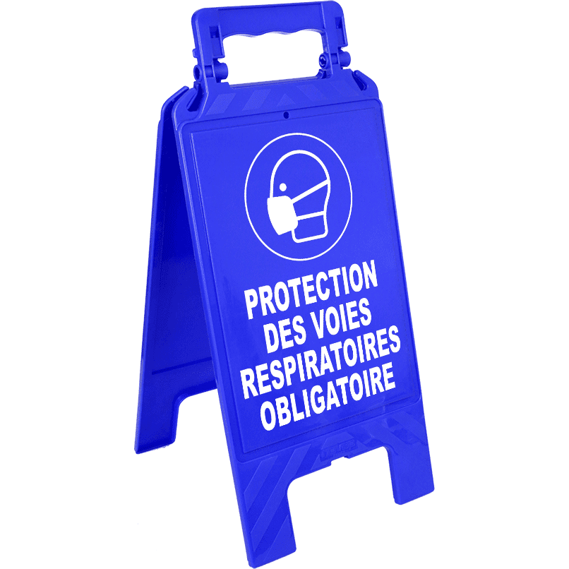 Chevalet Protection des voies respiratoires obligatoire - 4291154 0