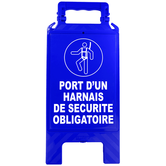 Chevalet Port d'un harnais de sécurité obligatoire - 4291147 1