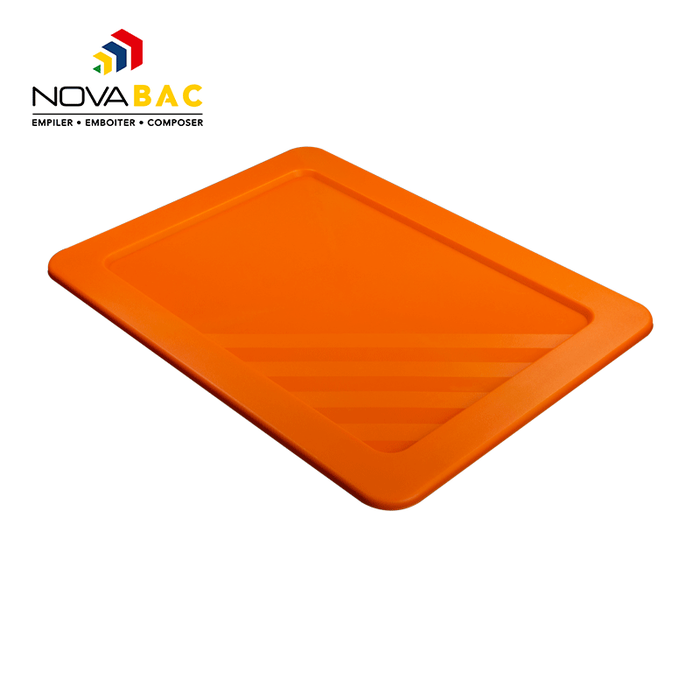Couvercle Novabac 10L Orange Fluo - 5202111 1
