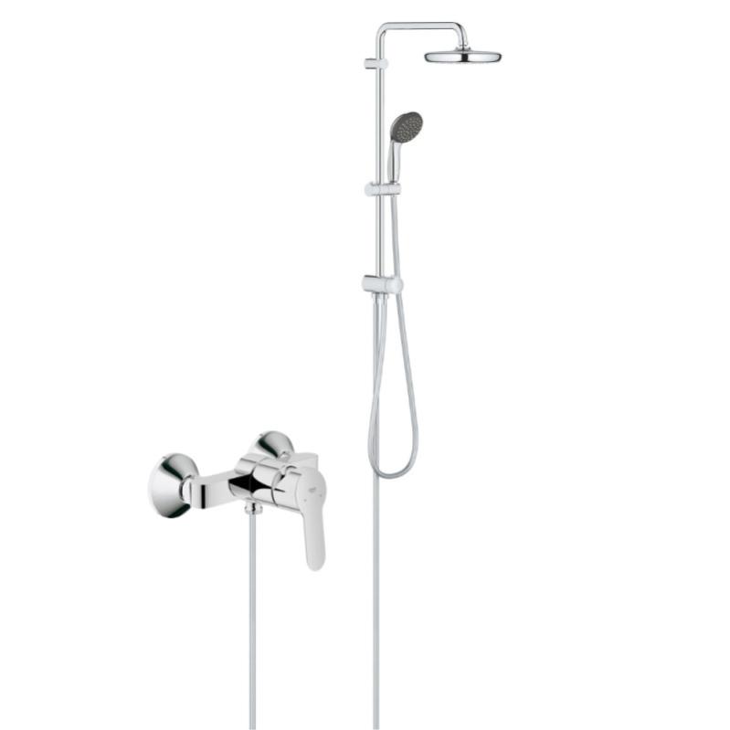 Grohe Set Vitalio Start System 210 Colonne de douche avec inverseur manuel + Mitigeur