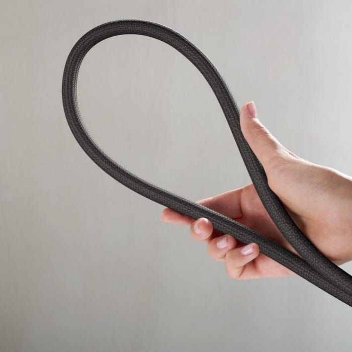 Hansgrohe Designflex Flexible de douche - 160cm - textile - Brushed black chrome 1